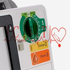 جهاز إزالة رجفان القلب 9.1 بوصة ، جهاز الصدمات اليدوية الثانية للنوبة القلبية