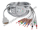 أجزاء آلة GE ECG 10 كابل الرصاص LDWR IEC 2104726-001 الأجهزة الطبية