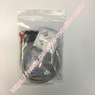 EY6502B PN 115-004869-00 أجزاء مراقبة المريض Mindray TEL-100 ECG Leadset 5 Lead 7 Pin Telemetry AHA Snap