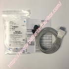 EY6502B PN 115-004869-00 أجزاء مراقبة المريض Mindray TEL-100 ECG Leadset 5 Lead 7 Pin Telemetry AHA Snap