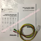 989803145121 ملحقات مراقبة المريض philip ECG Lead Set 3 Leadset Snap IEC ICU M1674A