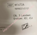M1672A 989803145101 ملحقات مراقبة المريض Intellivue قابلة لإعادة الاستخدام CBL 3 Leadset Grabber IEC ICU